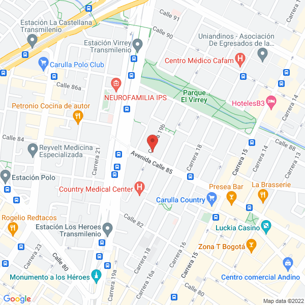 Mapa de Lavandería Excel