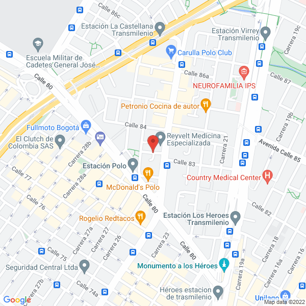Mapa de Cabañas Y Apartamentos