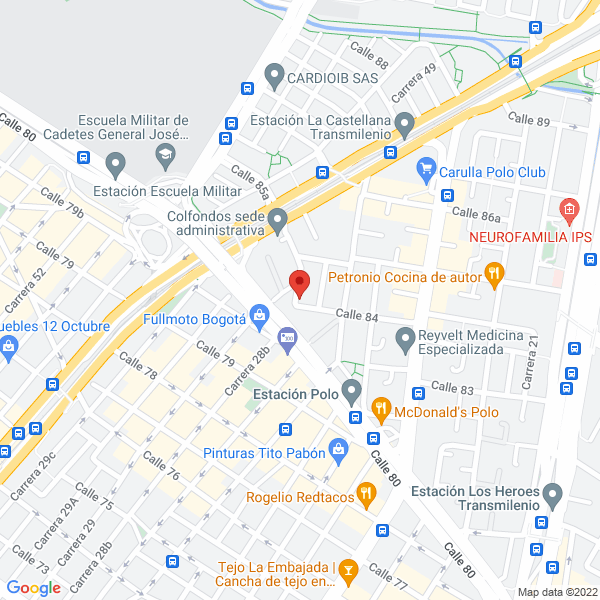 Mapa de Mediner S.A.S