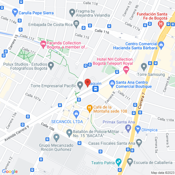 Mapa de Tecnicos En Combustion Y Tratamiento De Aguas S.A.S.