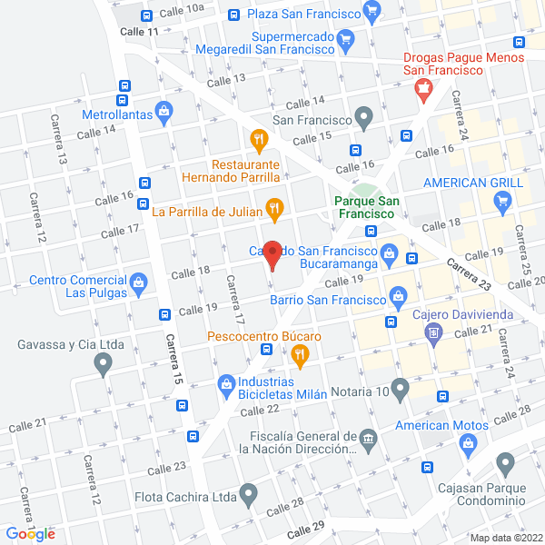 Map of Vacusonic Biotech Ltda.