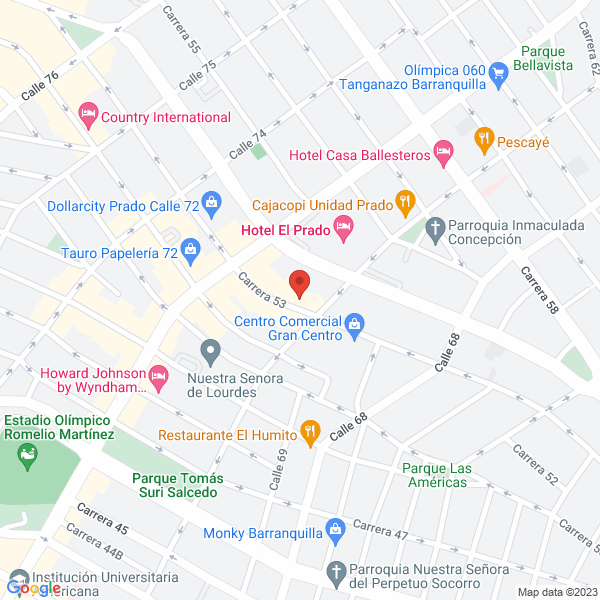Map of Overseas Integral Services Colombia S.A.S. Sigla Ois Colombia S.A.S.