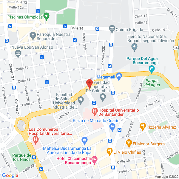 Map of Distrifarmich S.A.S.