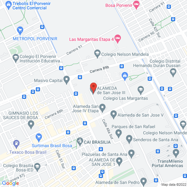 Mapa de Consulting Group Marado S.A.S.