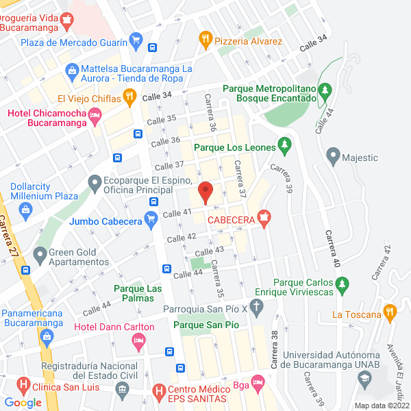 Map of Eco-Lights Diseño & Accesorios S.A.S.