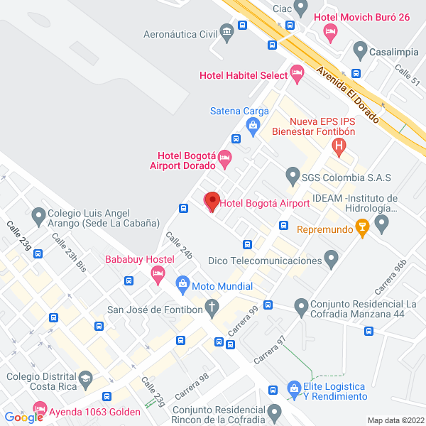 Mapa de Comcargo S.A.S.