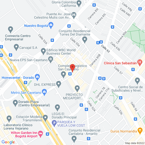 Mapa de Atc Consulting S.A.S.