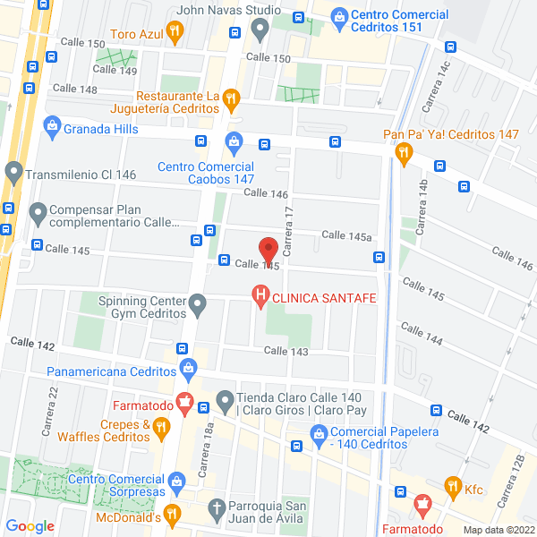 Mapa de Lanch S.A.S