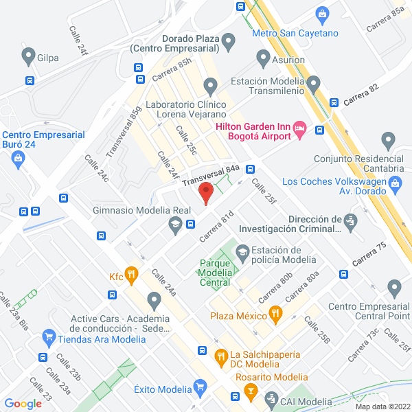 Mapa de Divonbasti Pastelería S.A.S.