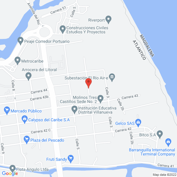 Map of Tempoactiva Est S.A.S.