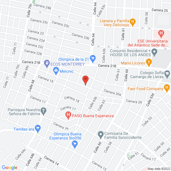 Map of All For Laser S.A.S.