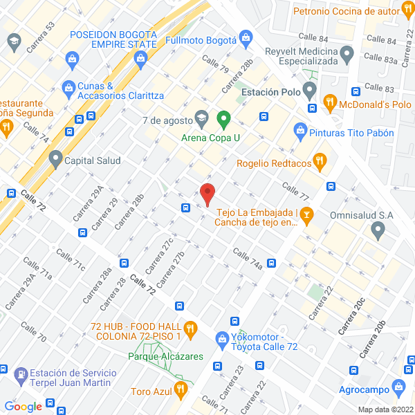 Mapa de H & M Montajes Industriales S.A.S.