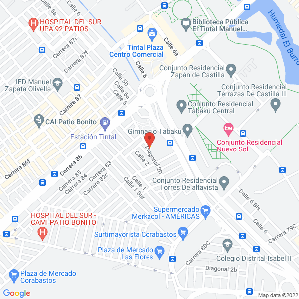 Mapa de Logística Aduanera M&R S.A.S.