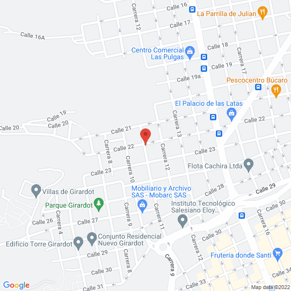 Map of Sensapin S.A.S.