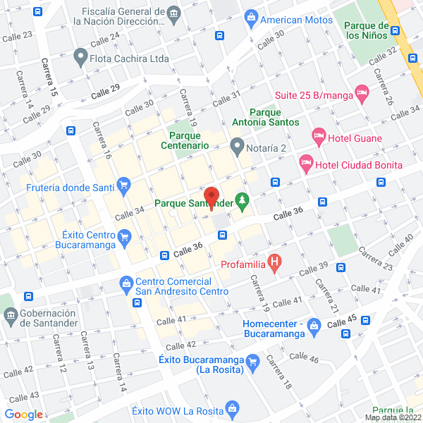 Map of Sociedad Nigrinis Asociados S.A.S.