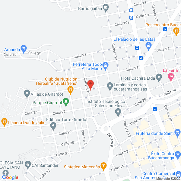 Map of Aditivos Desinfectantes Y Farmacos S.A.S.