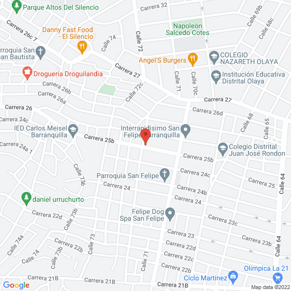 Map of Gp Quality S.A.S.