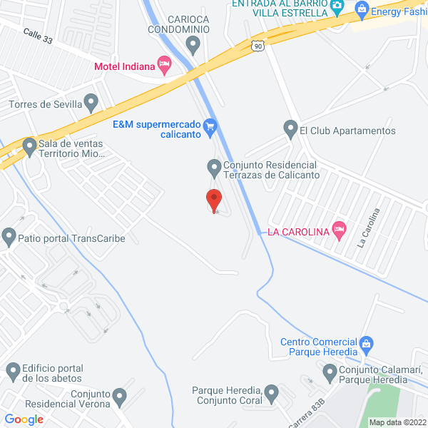 Map of Omarcon S Servicios Ambientales S.A.S.