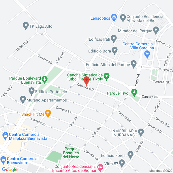 Map of Constru Hg S.A.S.
