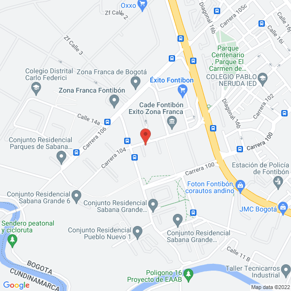 Mapa de Femdicar S.A.S.
