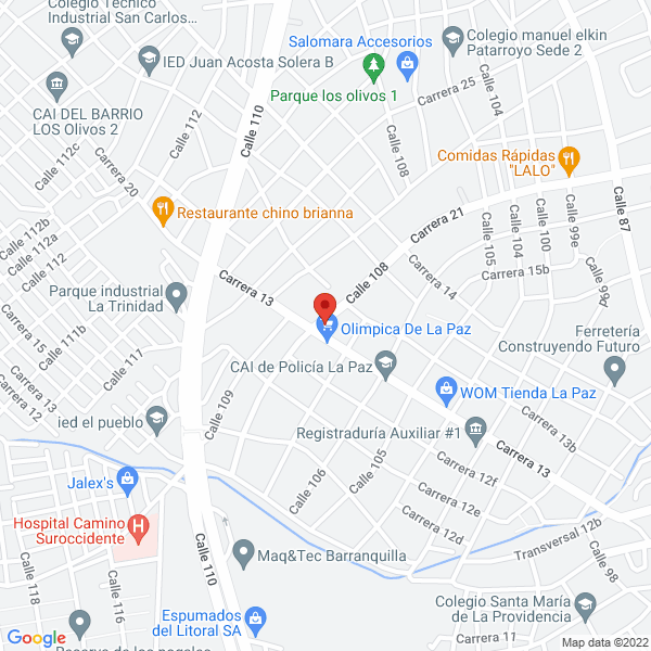 Map of Wahli S.A.S.