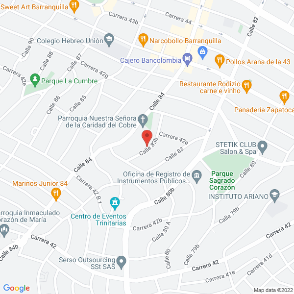 Map of Sabeamor S.A.S.