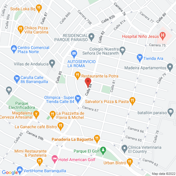 Map of Hq Servitax S.A.S.