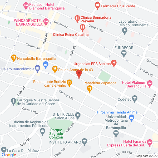 Map of Logus Promotora De Proyectos S.A.S.