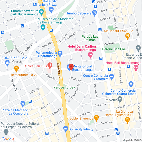 Map of Virtual Smart S.A.S.