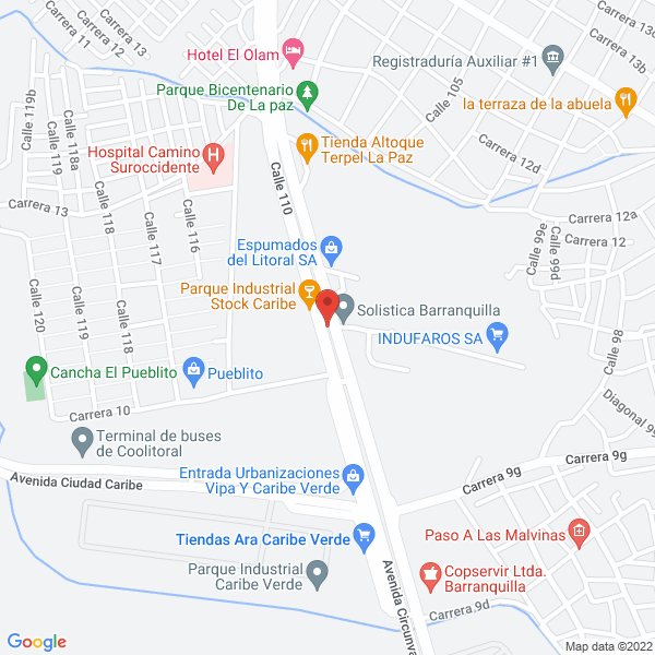 Map of Block Inmobiliario S.A.S.