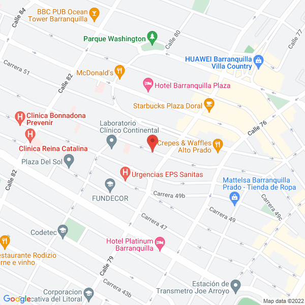 Map of Palmacaro S.A.S.
