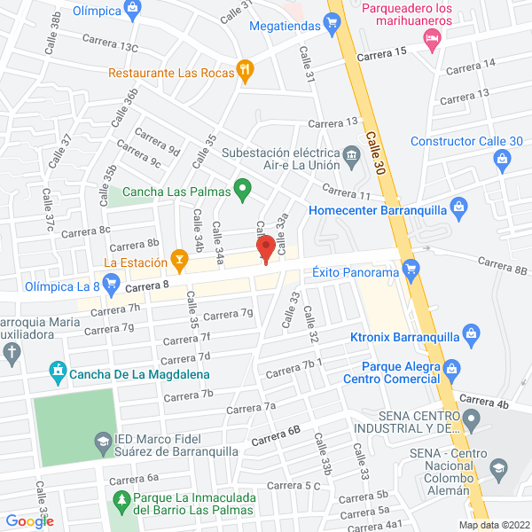 Map of Agropecuaria Guaymaral S.A.S. Sigla Agroguaymaral S.A.S.