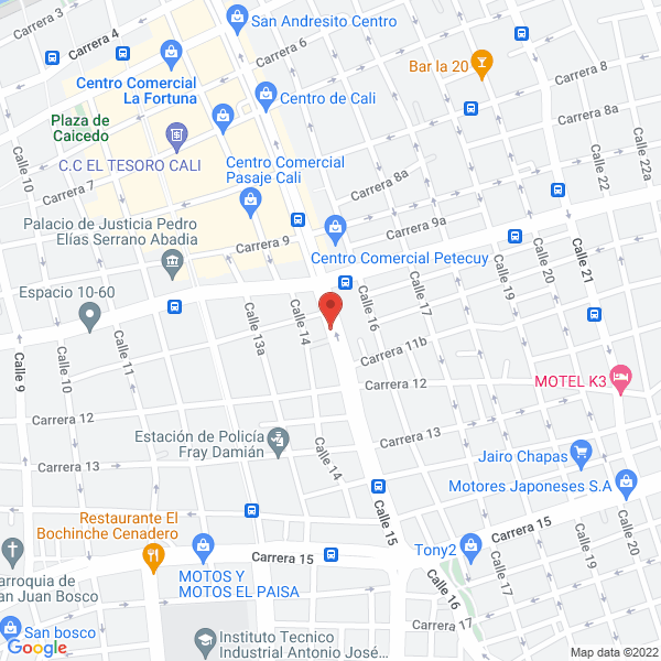 Map of Inversiones Gomez Abadia S.A.S. S.A.S.