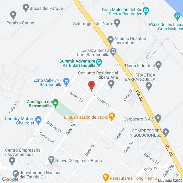 Map of Wasserman Alpert S. En C.