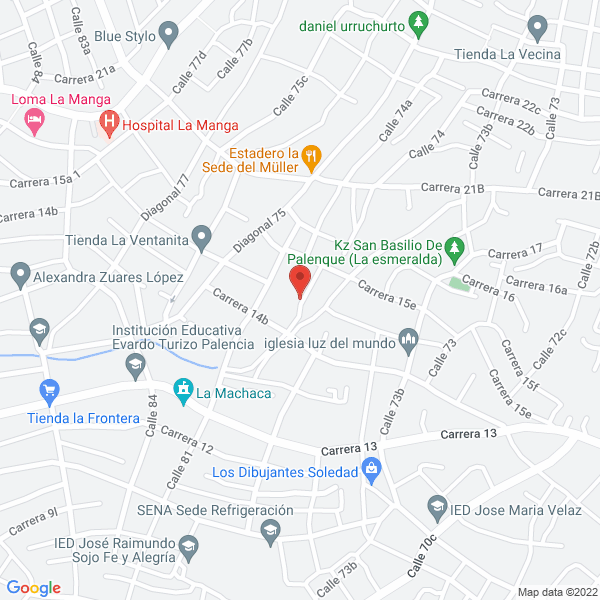 Map of Distribuidora Rom Mar Ferrer E.U.
