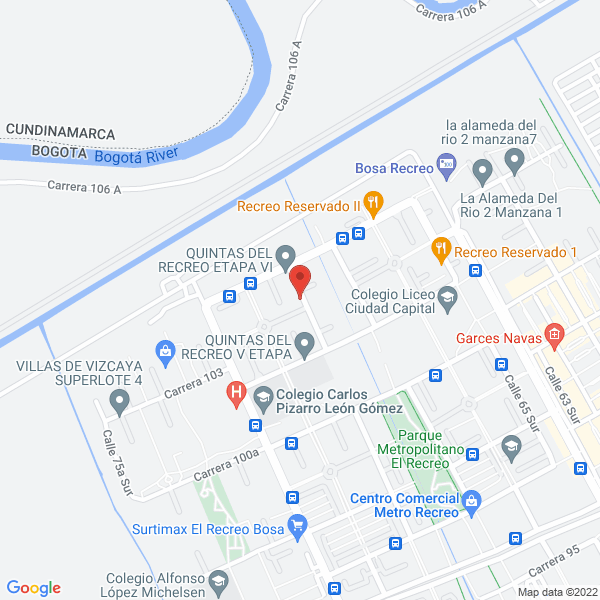 Mapa de General Supplies And Services S.A.S.