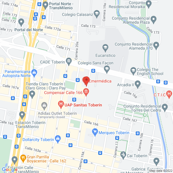 Mapa de Verytel S.A.