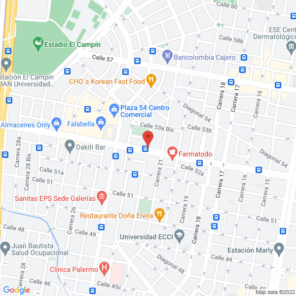 Mapa de Fabio Pico Y Cía. S.A.S.