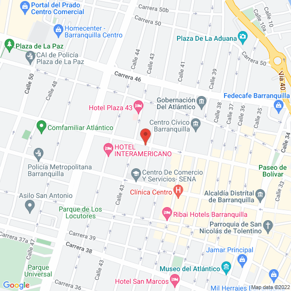 Map of Gear Business S.A.S. Sigla Gear B S.A.S.