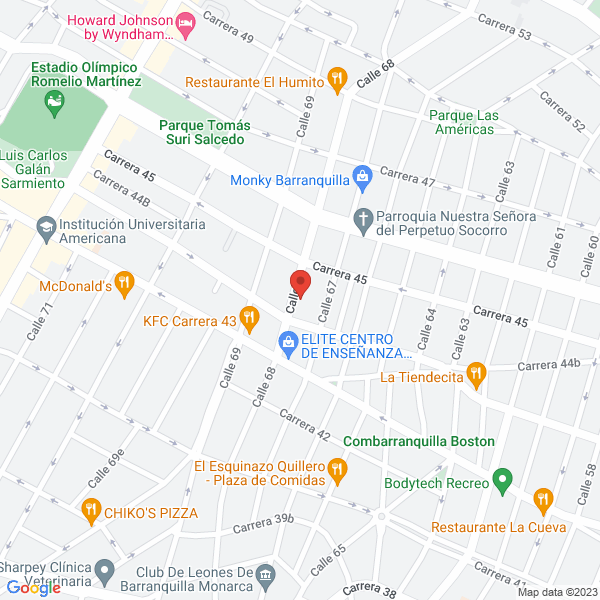 Map of Inver Hierro Arg S.A.S.