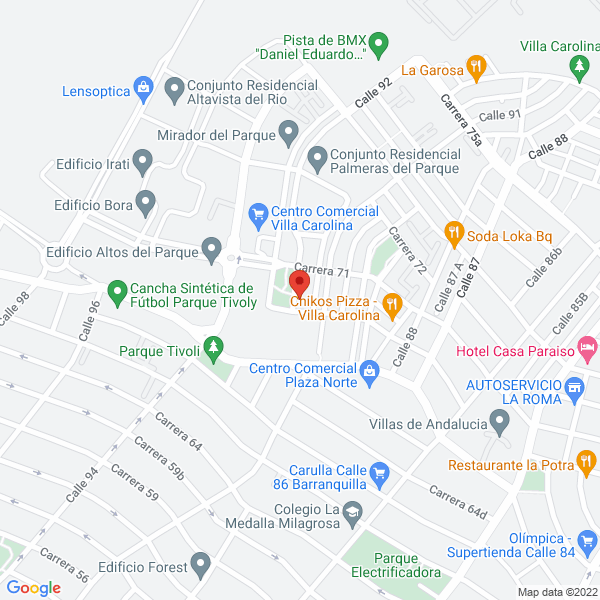 Map of Tomas Llantas S.A.S.