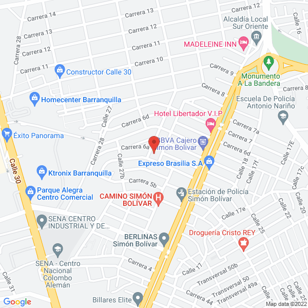 Map of 3S Proyectos De Ingeniería De Colombia S.A.S.