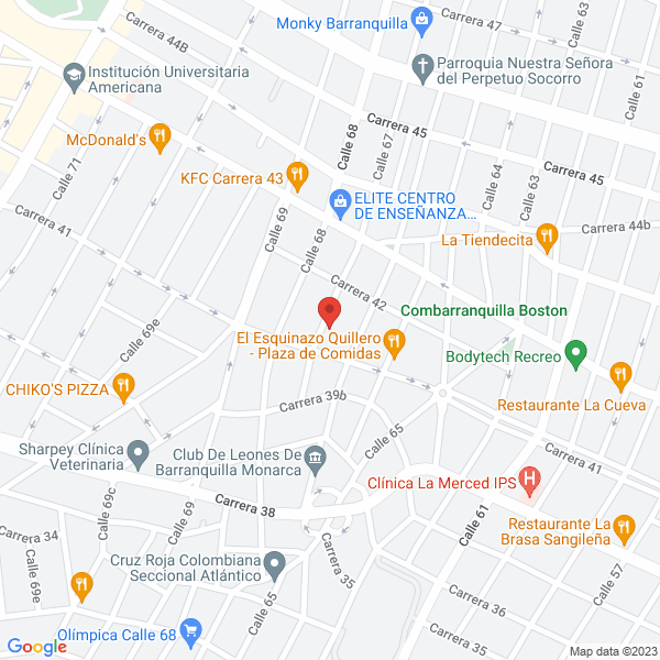 Map of Ingenieria Soporte Y Entrenamiento S.A.S.