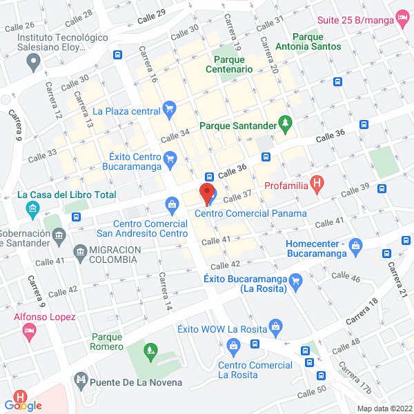 Map of Importadora De Las Americas Ltda.