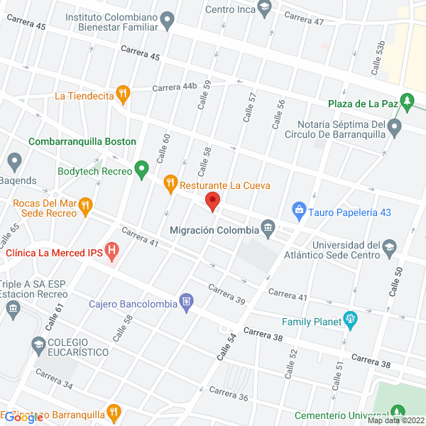Map of Cg Garzon S.A.S.
