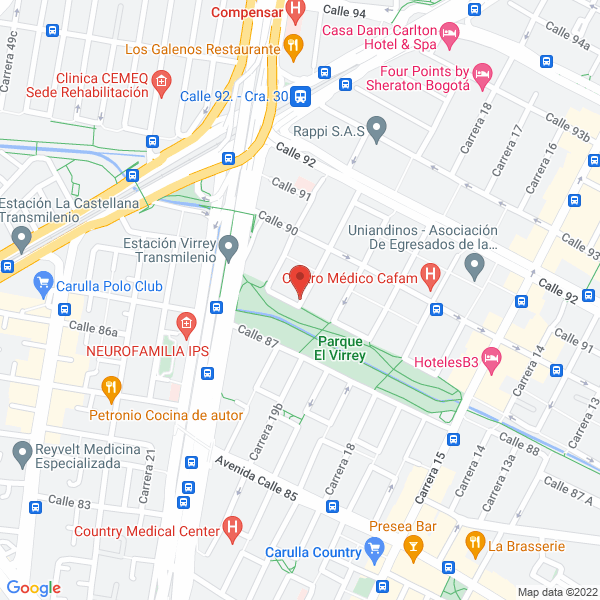 Mapa de Nema Consultores S.A.S.