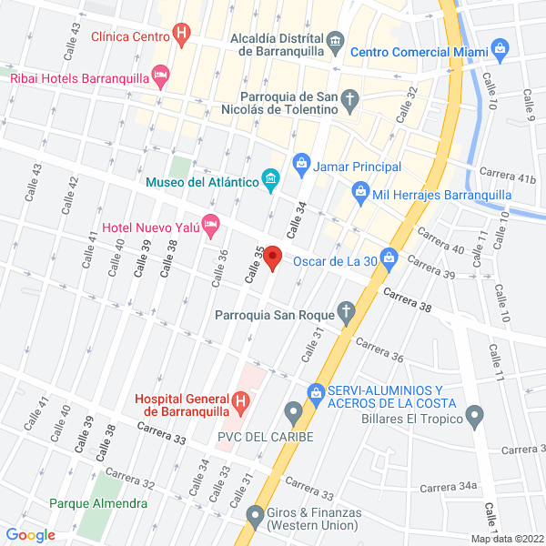 Map of Ferre Materiales Pintulópez S.A.S.