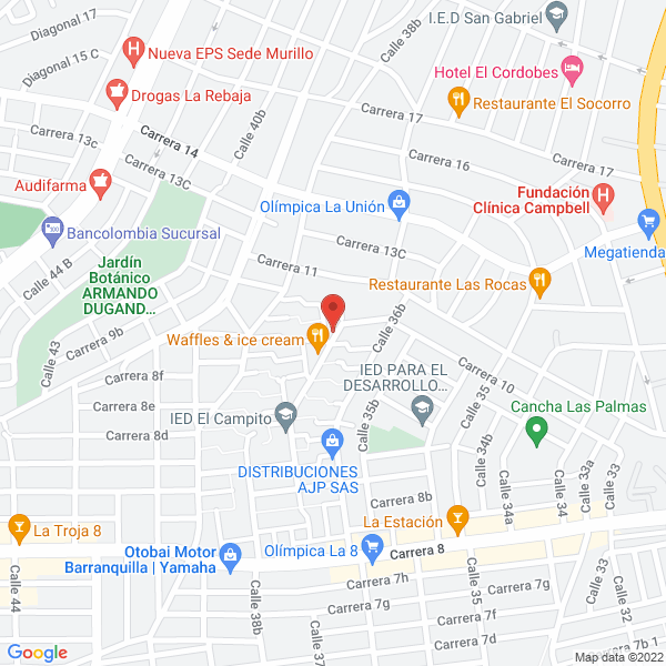 Map of Stick Colombia Ltda.
