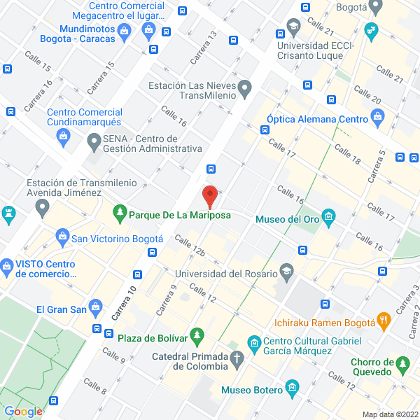 Mapa de Ingeniería & Consultoría Ing&Con Ltda.