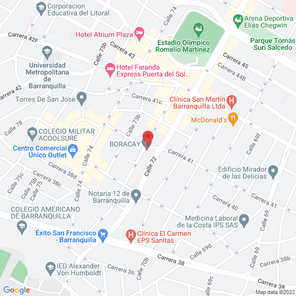 Map of Comdiser S.A.S.